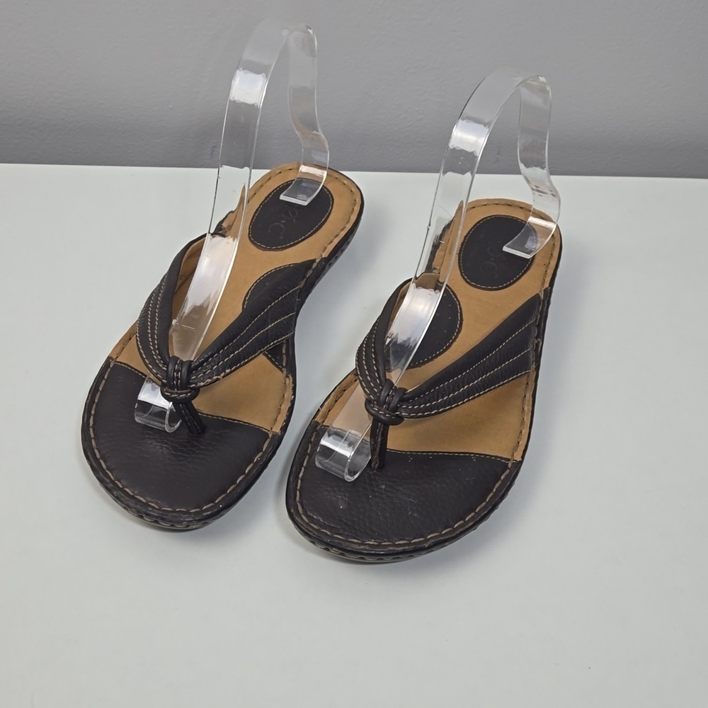 BOC Born Concepts Leather Flip Flops
